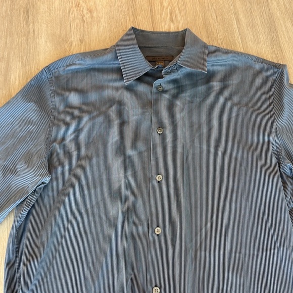 John Varvatos Button Down Dress Shirt - Picture 2 of 5